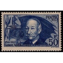 Clement Ader. Ustemplet.